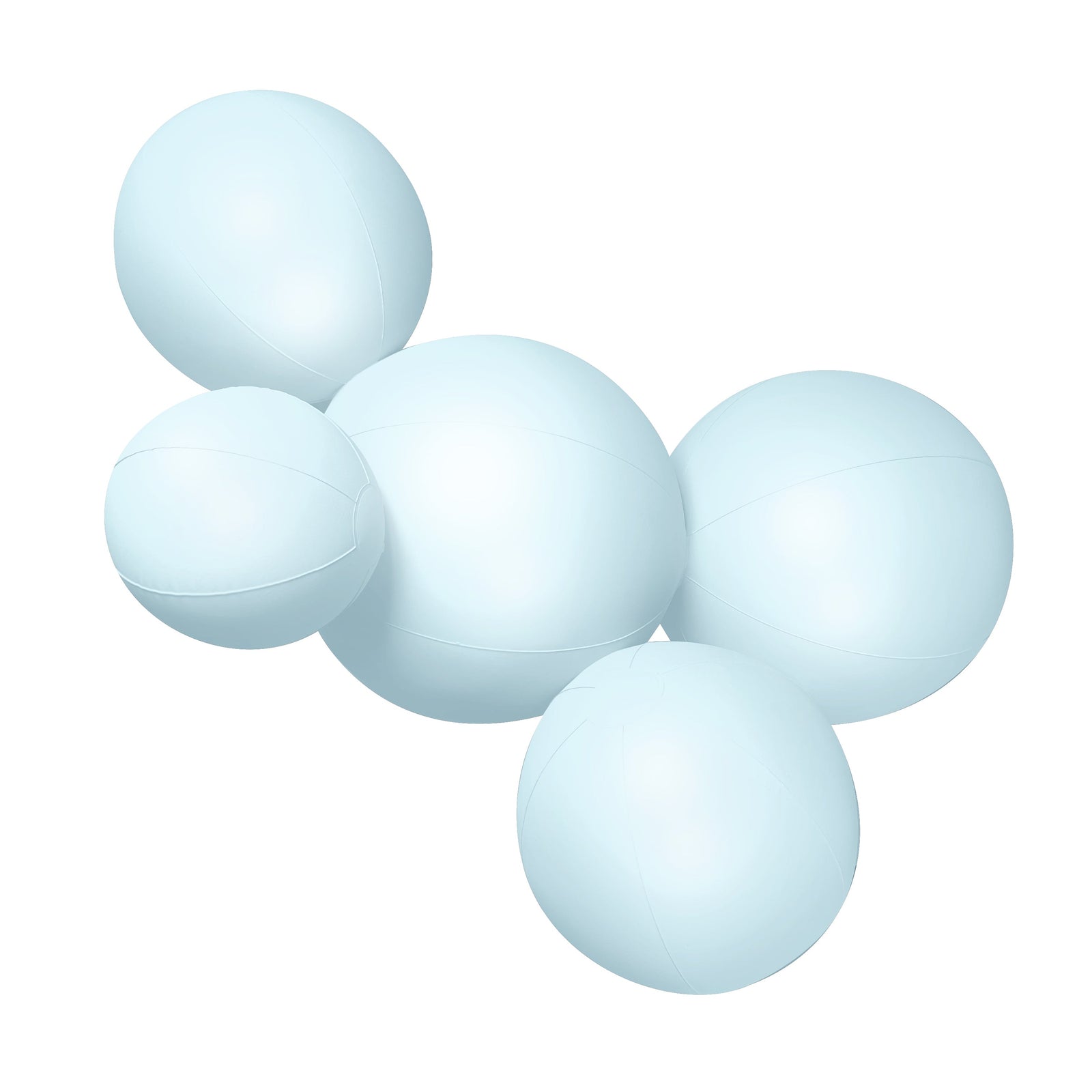 SHIPS NOW • Balloon Garland: 5-Cluster in Sky (Matte) • FINAL SALE