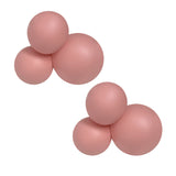 SHIPS NOW • Balloon Garland: 3-Cluster 2-Pack in Dusty Rose (Matte) • FINAL SALE