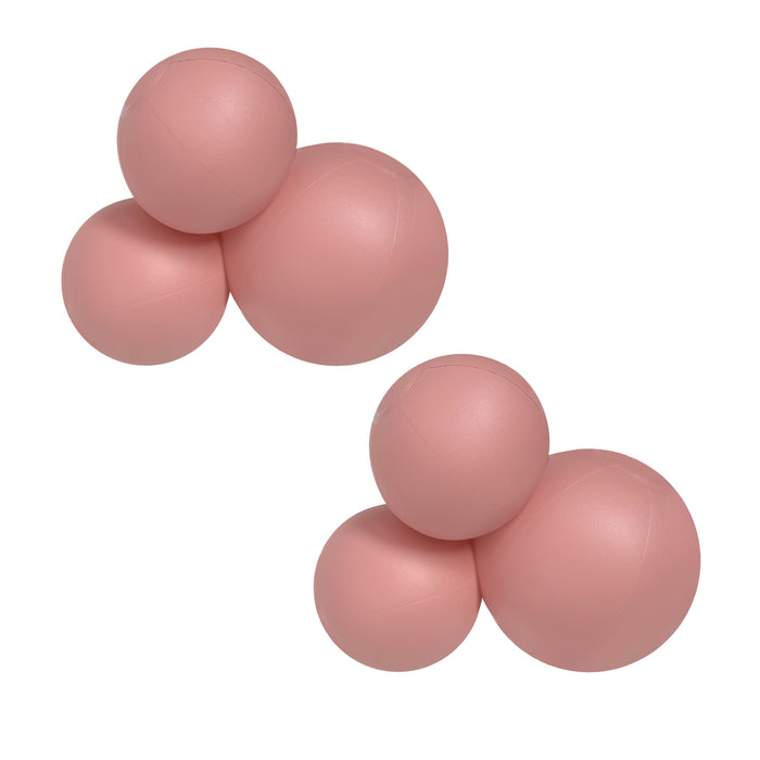 SHIPS NOW • Balloon Garland: 3-Cluster 2-Pack in Dusty Rose (Matte) • FINAL SALE