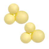 Balloon Garland: 3-Cluster 2-Pack in Yellow (Matte) • FINAL SALE