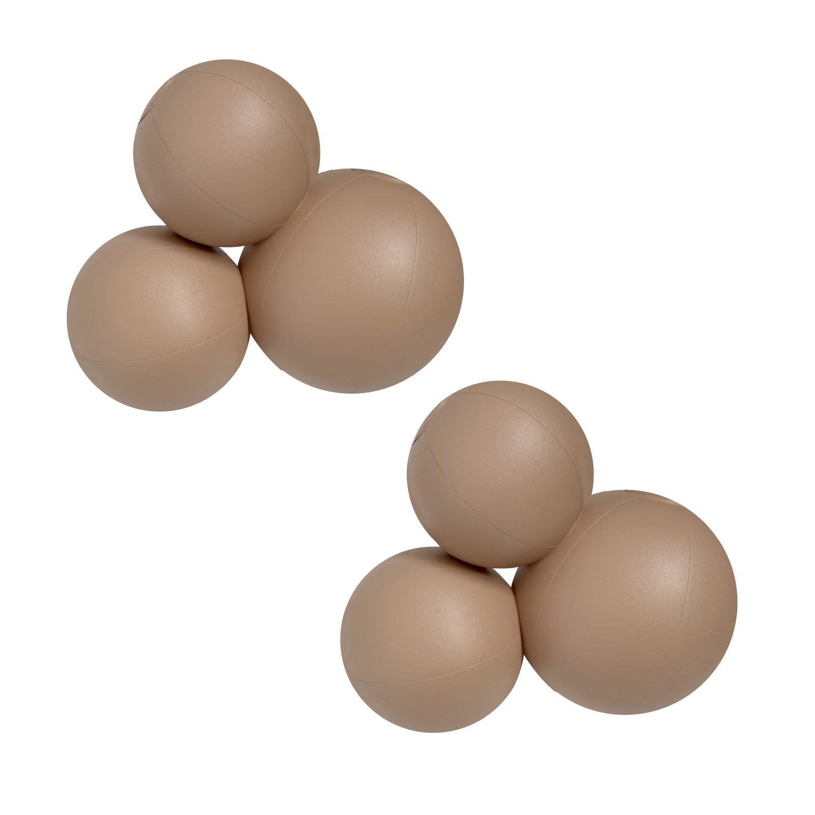 SHIPS NOW • Balloon Garland: 3-Cluster 2-Pack in Mocha (Matte) • FINAL SALE