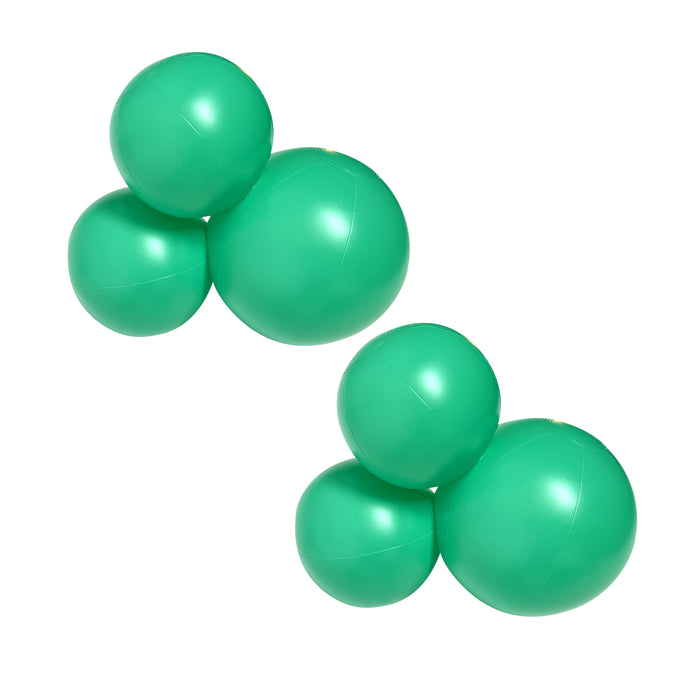 Balloon Garland: 3-Cluster 2-Pack in Bright Green (Satin) • FINAL SALE