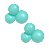 SHIPS NOW • Balloon Garland: 3-Cluster 2-Pack in Turquoise (Satin) • FINAL SALE