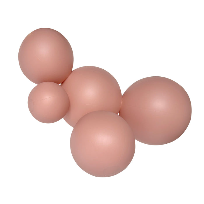 SHIPS NOW • Balloon Garland: 5-Cluster in Dusty Rose (Matte) • FINAL SALE