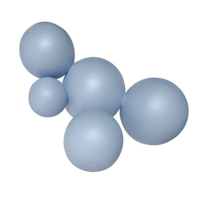SHIPS NOW • Balloon Garland: 5-Cluster in Dusty Blue (Matte) • FINAL SALE
