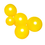 SHIPS NOW • Balloon Garland: 5-Cluster in Neon Yellow (Semi-Transparent) • FINAL SALE