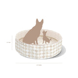 the COASTAL TRAVERTINE Pup Dip Dog Pool