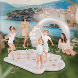 the COASTAL TRAVERTINE Splash Pad Sprinkler