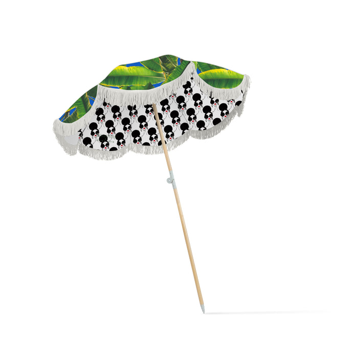 the MINNIDIP x ALICE + OLIVIA Palms Umbrella