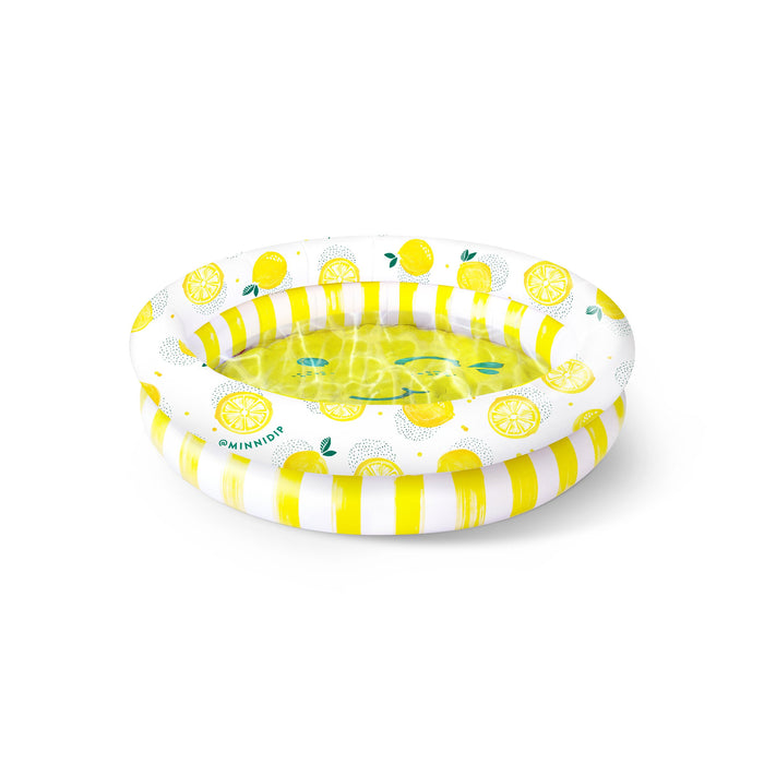 the SPLASH OF CITRUS MINNI-MINNI luxe inflatable pool