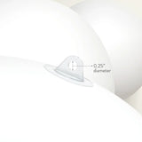 SHIPS NOW • Balloon Garland: 5-Cluster with Silver Confetti (Transparent) • FINAL SALE