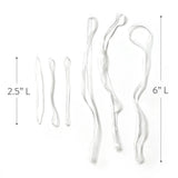 SHIPS NOW • Balloon Garland: 5-Cluster with Holographic Confetti (Transparent) • FINAL SALE