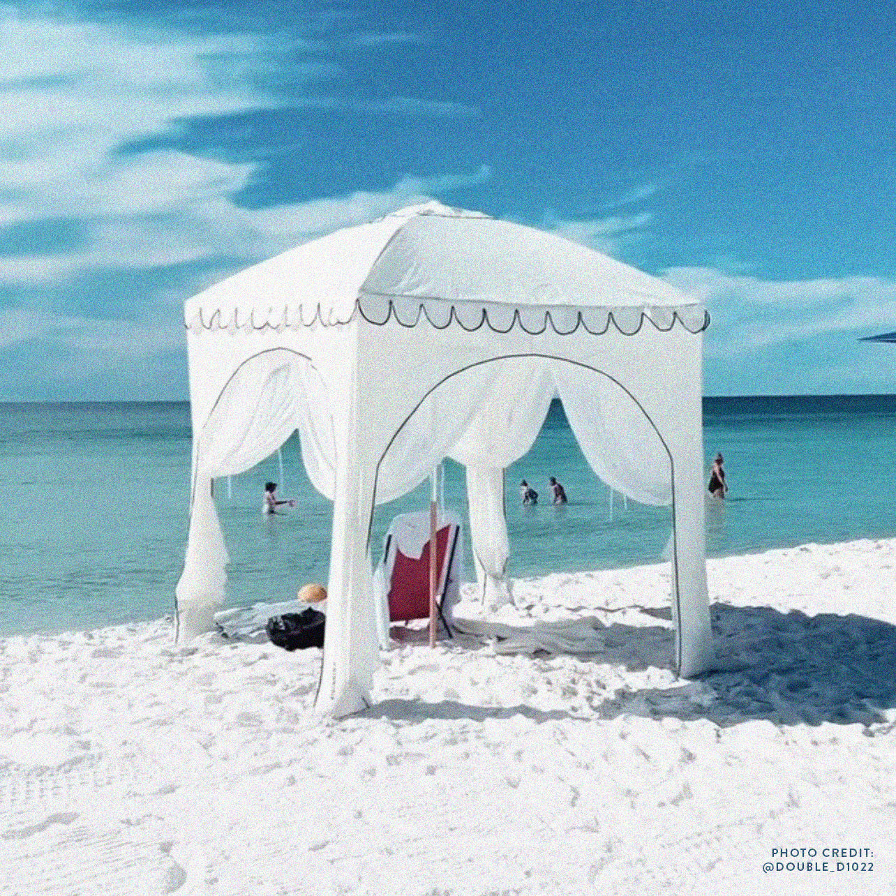 the ARCHED CABANA in Cream