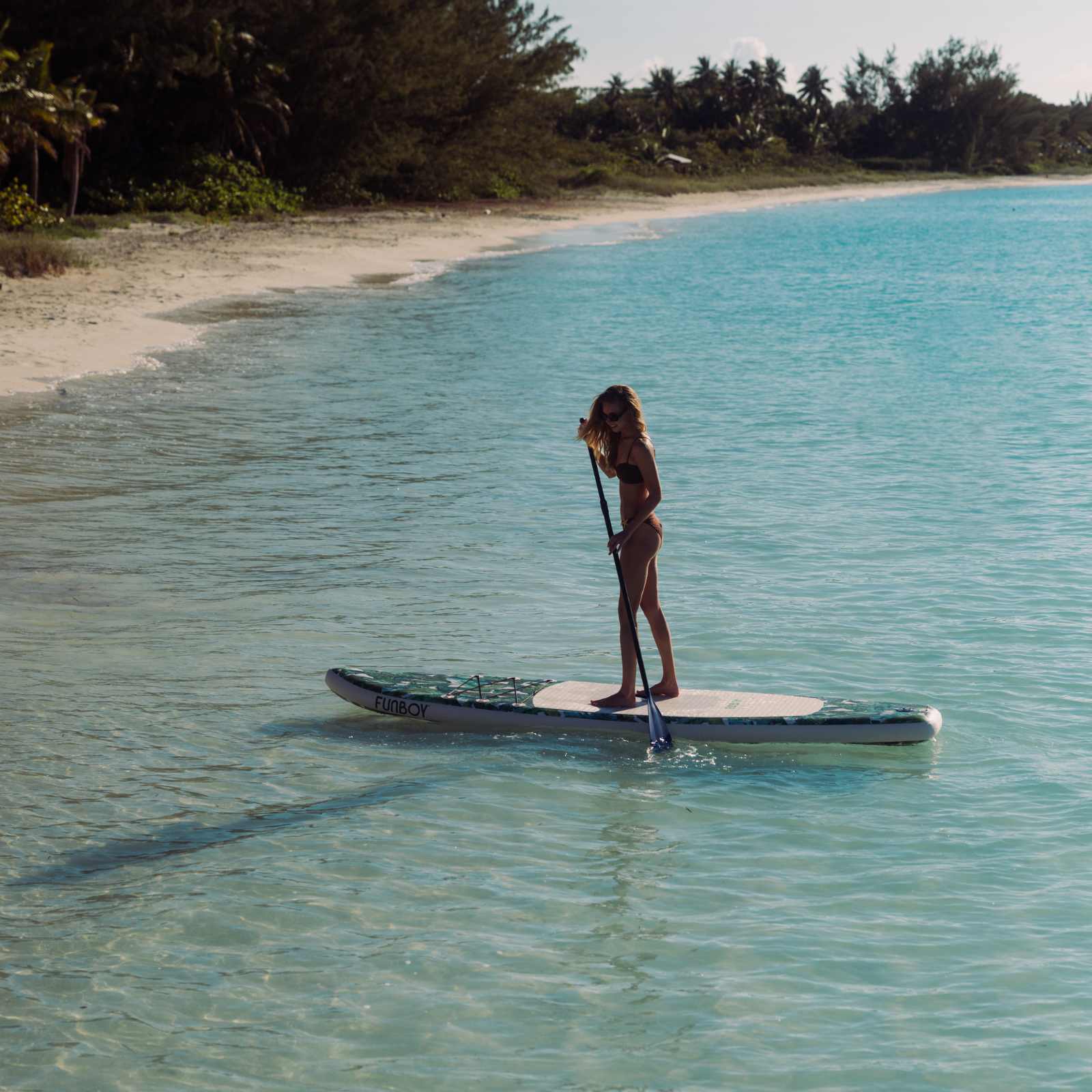 Stand Up Paddle Board Palm Print