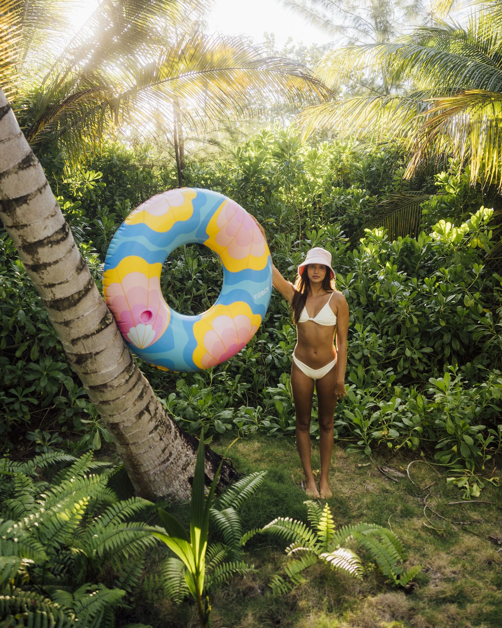 Mermaid Shells Tube Float