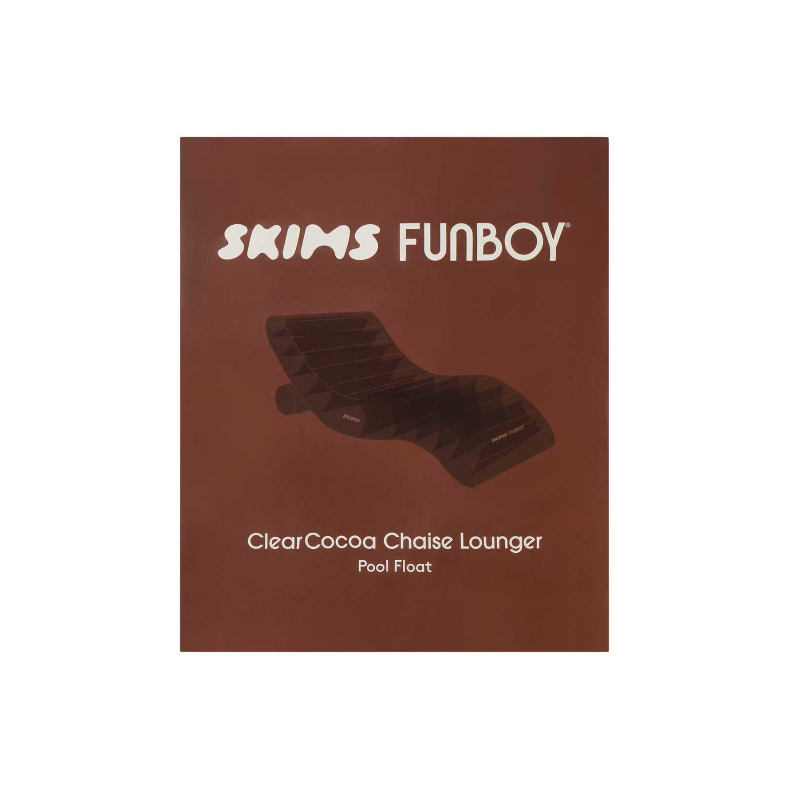 Cocoa Clear Chaise Lounger