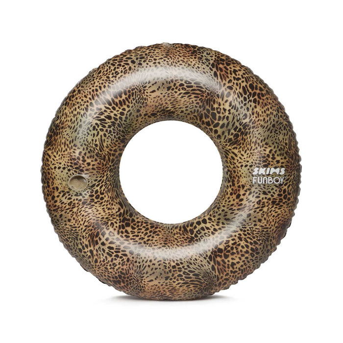 Luxe Cheetah Tube Float