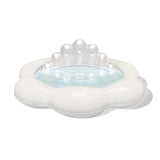 the COASTAL PEARL Seashell Fountain Pool