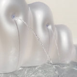 the COASTAL PEARL Seashell Fountain Pool