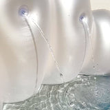 the COASTAL PEARL Seashell Fountain Pool