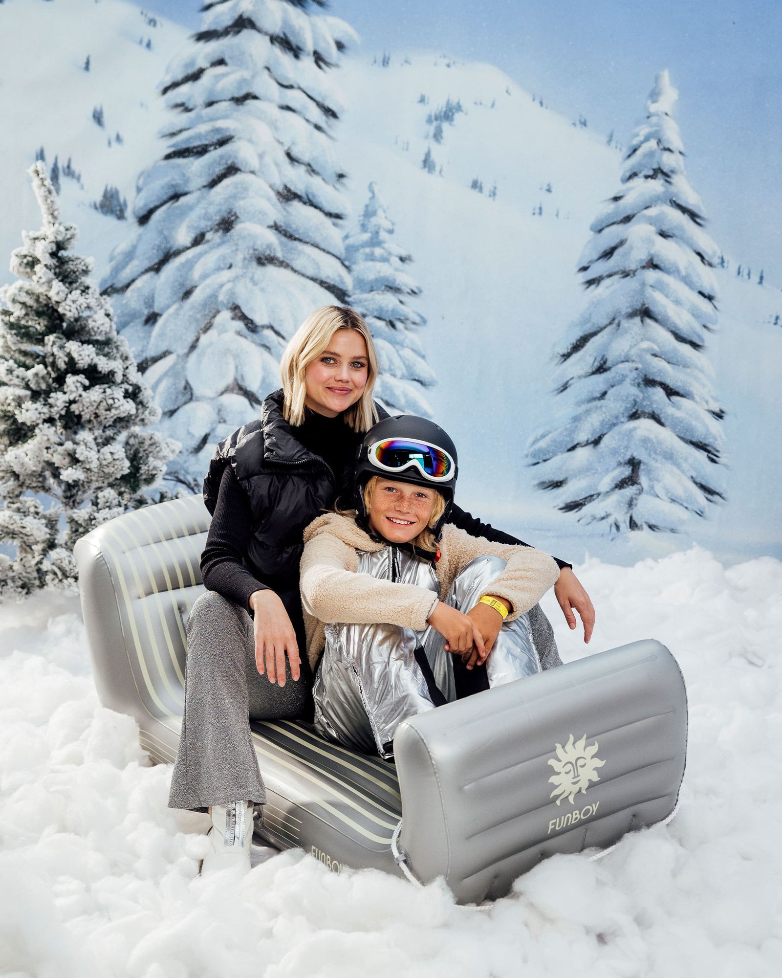Inflatable Sleigh Snow Sled