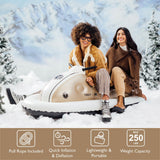 Inflatable Snowmobile Sled