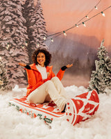 Toboggan Snow Sled