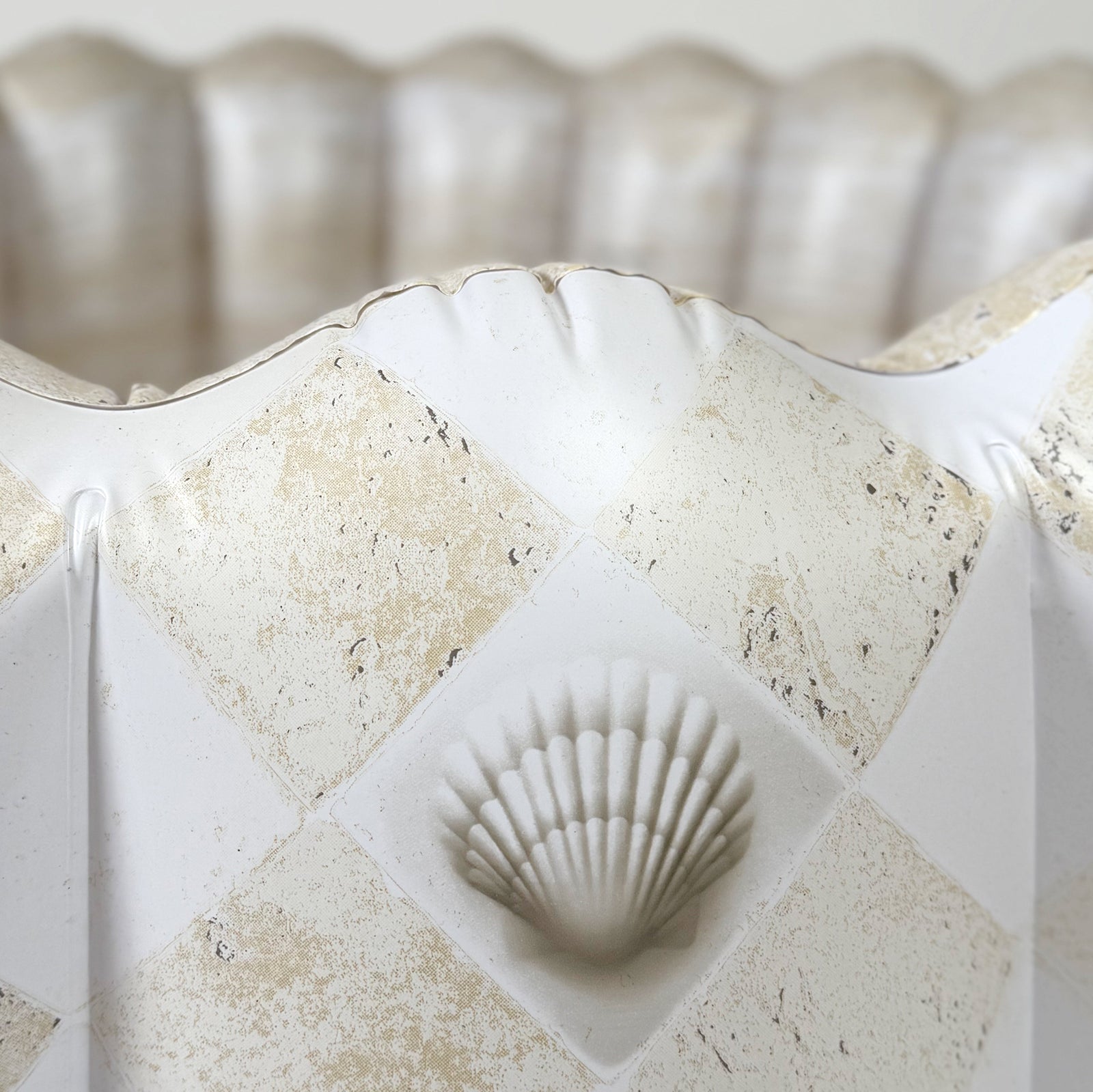 the COASTAL TRAVERTINE Tufted Pool