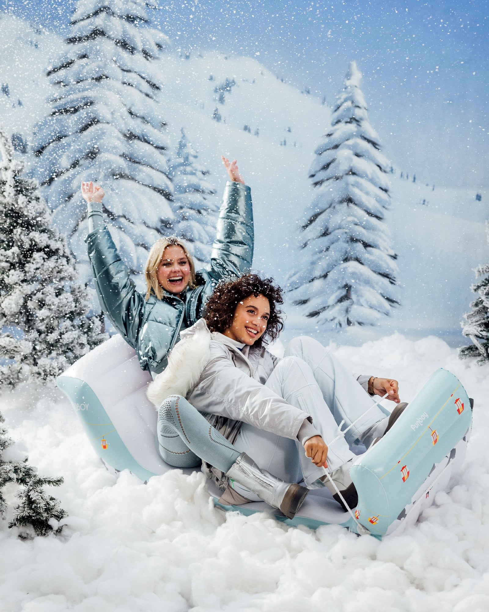 Inflatable Sleigh Snow Sled