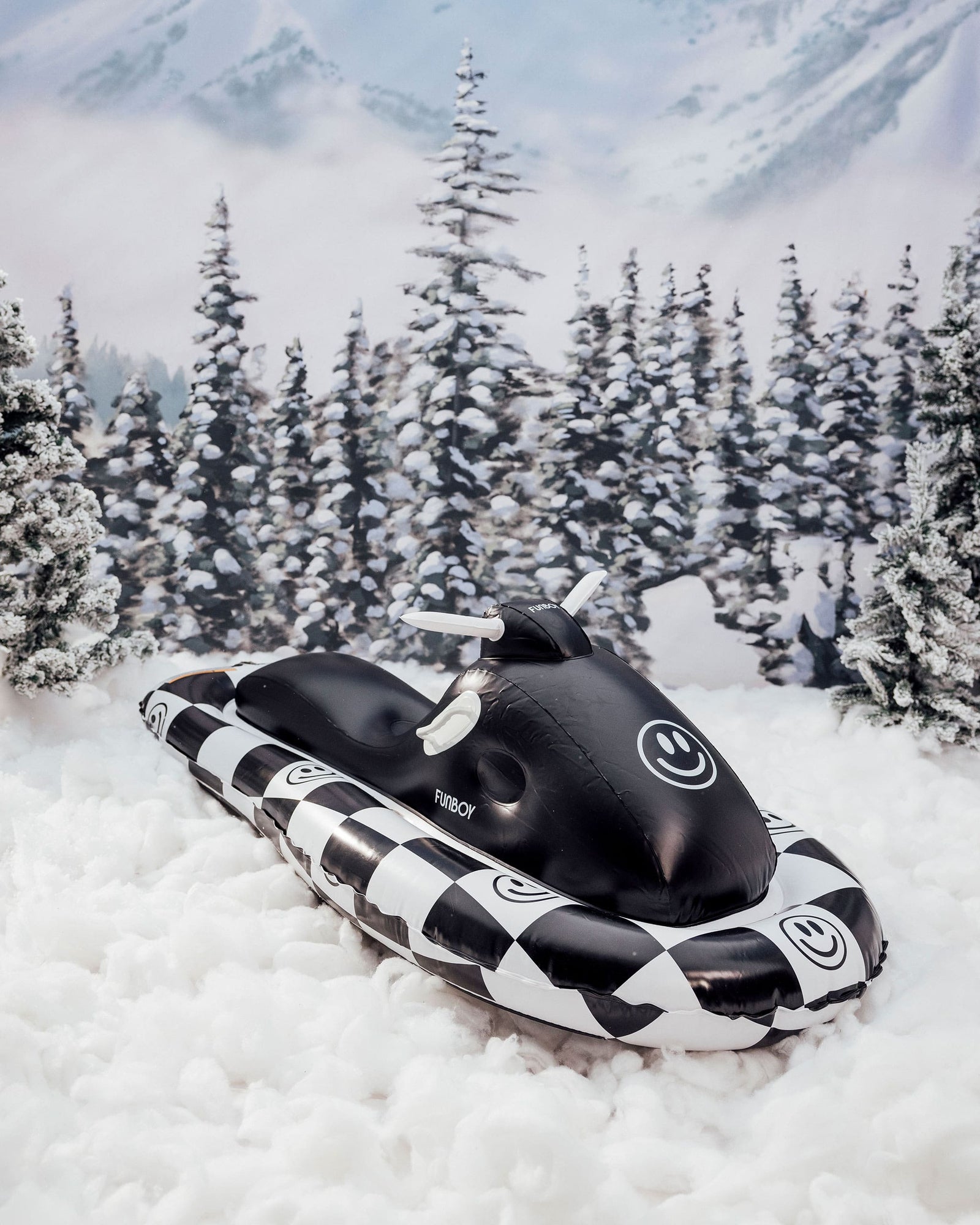 Inflatable Snowmobile Snow Sled