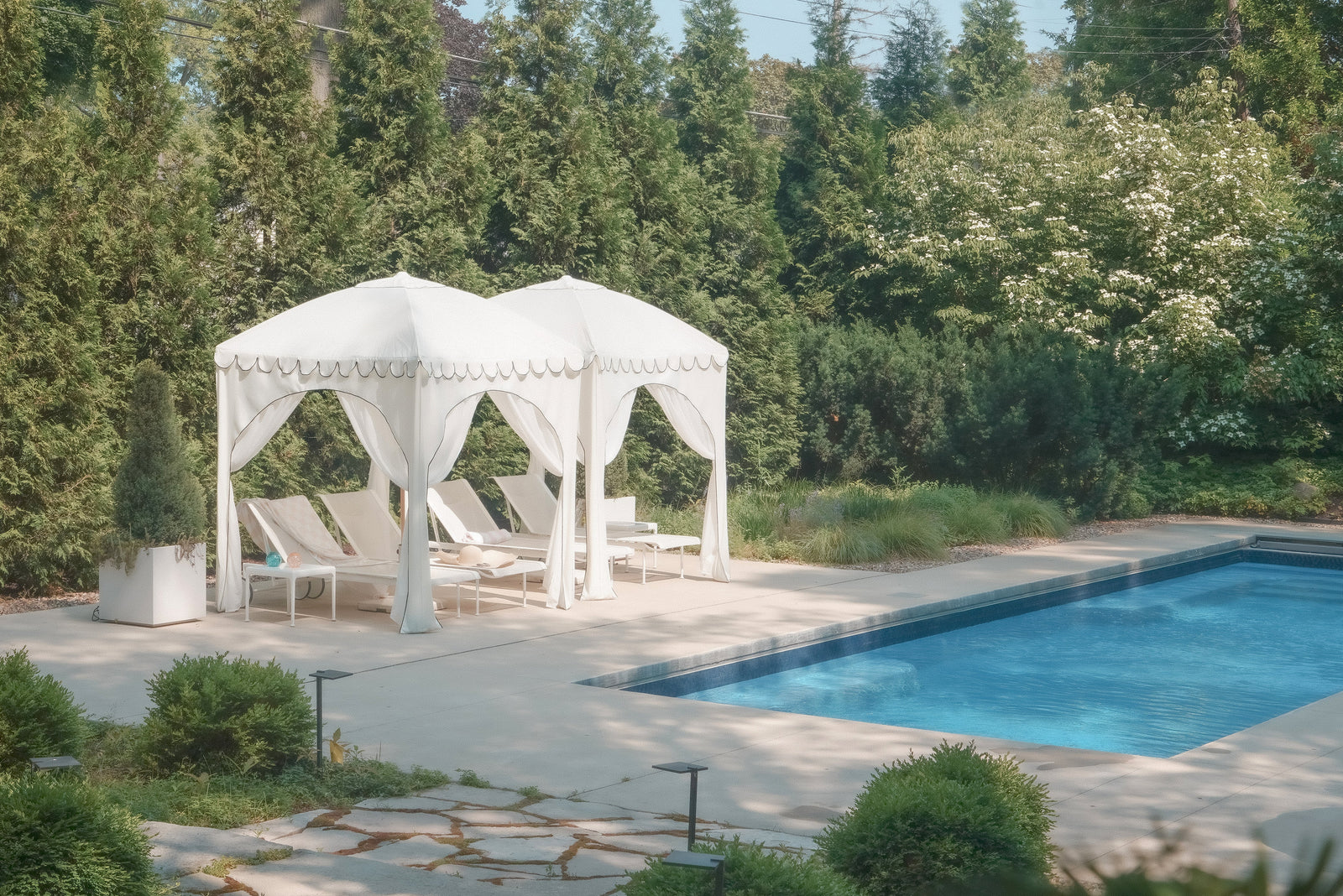 the ARCHED CABANA in Cream
