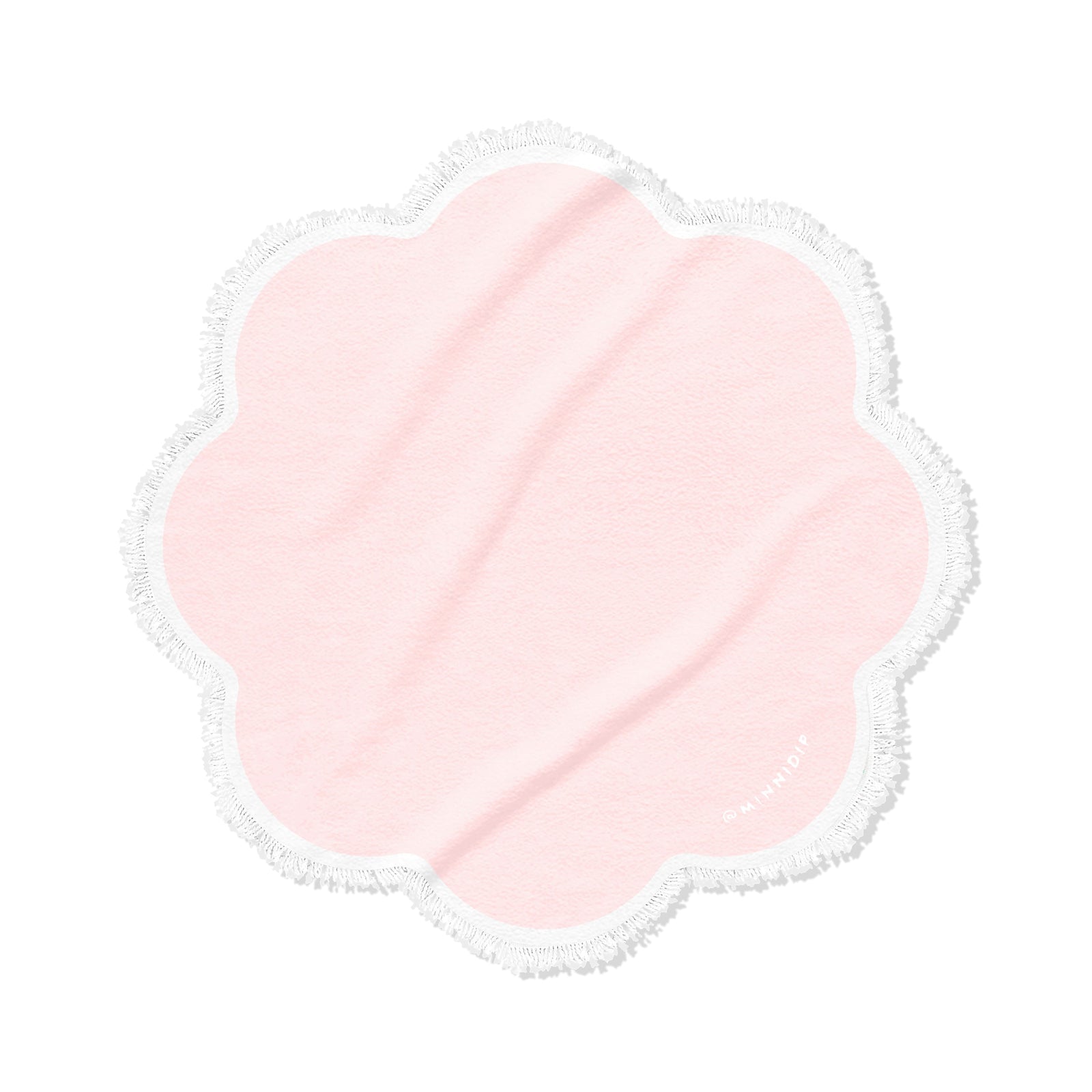 the BLUSH Round Beach Towel