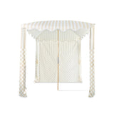 the CHECKER CABANA STRIPE Beach Cabana in Sand